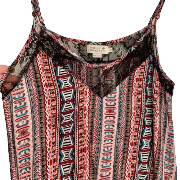 EUC Aztec style Romper - Picture 3 of 5
